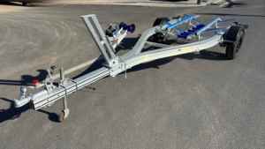 <span class=keywords><strong>Remorque</strong></span> de <span class=keywords><strong>bateau</strong></span> en aluminium de couchettes en poly à essieu unique de 15 pieds avec VIN et DOT - Product Image 3