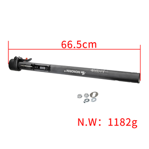 Jeu de poteaux <span class=keywords><strong>Monorim</strong></span> avec verrouillage pour Xiaomi <span class=keywords><strong>M365</strong></span>/Pro/Pro2/1S Scooter à verrouillage avant Style vélo colonne pliante Scooter pièces de rechange - Product Image 6