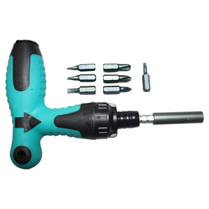 Juego de Destornilladores de Trinquete Peng Gong 0633A Telescópicos de 7 Piezas, Magnéticos, Phillips, de Cabeza Plana, Herramienta de Reparación Automotriz - Product Image 1