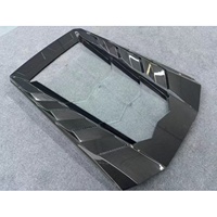 Couvre-moteur en fibre de carbone sèche de haute qualité pour Lamborghini Huracan LP580 LP610 EVO, couvre-moteur arrière