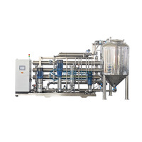 Membrane polymérique TFM à enroulement spiralé pour ultrafiltration (UF) WPI/WPC, taille de pores 50 nm, avec moteur de pompe pour la production de protéines à haute productivité