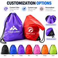 Sacs à chaussures en polyester personnalisés avec logo, sacs de rangement pour chaussures, sacs de sport et de voyage promotionnels, vente en gros