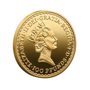 Moneta Commemorativa Britannia Placcata, <span class=keywords><strong>Regina</strong></span> Elisabetta II, Moneta da Collezione, Souvenir Storico Britannico, Regalo da Collezione - Product Image 4