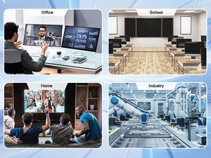 Mini PC industriel sans ventilateur, pare-feu, Intel N150, 4xRJ45, 2xSFP+, Quad Cores, double écran, DDR4, ordinateur Win10/11 Ubuntu Centos 9 - Product Image 6