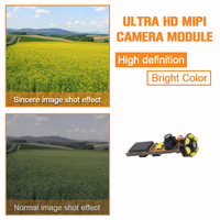 Module de caméra endoscope USB d'inspection industrielle compact 1MP OV9734CMOS à double objectif avec LED