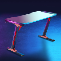 Bureau de Gaming en Métal Blanc 2026 – Meilleure Vente, Direct Usine, Bureau PC RGB avec Montage Facile et Extensible