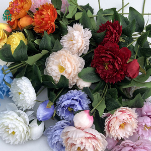 Fleurs de pivoine artificielles en soie, décorations d'arche de mariage, grand bouquet de pivoines pour allée de mariage, salle de banquet - Product Image 2