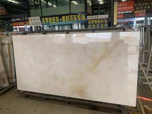 Piastrelle in pietra sinterizzata Taj Mahal di alta qualità per cucina e tavolo da pranzo - Product Image 5