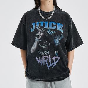 T-shirt graphique personnalisé à l'acide, tendance, pour homme, surdimensionné, vintage, imprimé, 100% coton, été, unisexe, t-shirt à l'acide - Product Image 5