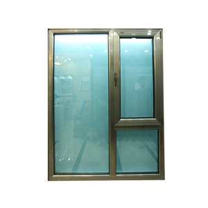 Ventana Abatible de Aluminio con Doble Vidrio Estilo Europeo MINGLEI - Product Image 3