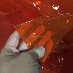 사용자 정의 투명 컬러 PVC 필름 시트 롤 광저우 투명 헤드 라이트 틴트 PVC 플라스틱 롤 스트레치 필름 - Product Image 5