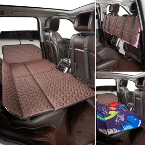 Car Travel Bed Double Folding Camping Bed For Car Backseat SUV Air Mattress Saloon Mpv DIY Rear Seat For Car Air Beds Traveling