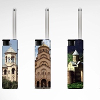 HP-611 Vente en gros Briquet électronique pour pistolet à réaction Briquet de cuisine pour barbecue à grande flamme avec verrouillage de sécurité