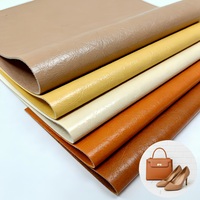 Cuir PU de luxe vintage huilé à grain d'arbre pour sacs, sacs à main et chaussures, couleur et épaisseur personnalisables