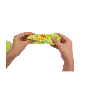 Slime de mantequilla vendible DIY campana de Navidad limo verde lindo estilo bowknot campana y copos de nieve en la parte superior - Product Image 5