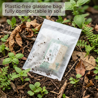 Emballage personnalisé en papier glassine recyclé GRS, papier transparent compostable, sacs en glassine pour vêtements, papier enduit de cire pour vêtements et chaussures