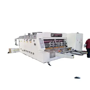 Última maquinaria automática de impresión flexográfica de cartón corrugado