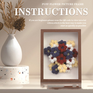 KIVA Noël Maternité Enfants Cadeau DIY Crochet Kit Tricoté À La Main Citrouille En Pot Poupée Fil <span class=keywords><strong>Boule</strong></span> Peluche Creative Cross-Border Hot - Product Image 6