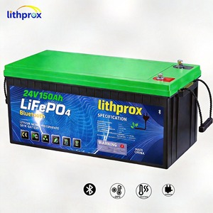 แบตเตอรี่ 24V 150AH เกรด A 6K Deep Cycle สำหรับเก็บพลังงานภายในบ้าน พร้อมระบบ Smart BMS ปลั๊ก CE RoHS IP67 รองรับ OEM ODM รุ่น LAF24150 Lifepo4 แบตเตอรี่สำรองพลังงานภายในบ้าน - Product Image 1