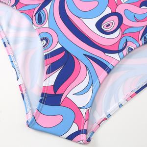 <span class=keywords><strong>Maillot</strong></span> <span class=keywords><strong>de</strong></span> <span class=keywords><strong>bain</strong></span> une pièce asymétrique à lacets, style européen et américain, imprimé, <span class=keywords><strong>grande</strong></span> <span class=keywords><strong>taille</strong></span>, pour femmes enceintes, nouvelle collection - Product Image 5