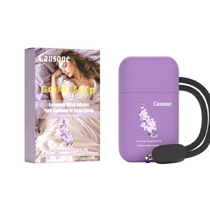 Inhalador Nasal Herbal Natural para Dormir y Aliviar el Estrés, Inhalador de Aceite Esencial de Lavanda para Relajarse y Mantenerse Dormido - Product Image 5