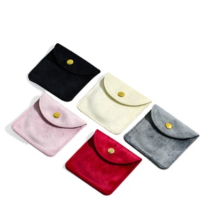 FORTE Custom Microfiber Flannelette Ring <b>Box</b> <b>Earrings</b> Bracelet Necklace Jewelry <b>Gift</b> Bag Velvet Material - Product Image 1