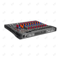 Console de mixage professionnelle EIF CT Series 6/8/12/16 canaux avec DSP intégré à 16 canaux, effet d'écho, 2 sorties auxiliaires, 1 sortie retour