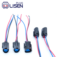 Connecteur de capteur Lisen TE 7-1437710-6 3 broches femelle, faisceau de câblage de feux arrière de marche arrière pour Ford Orion MK2 MK3 1985-1993