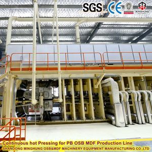 Ligne de production continue d'<span class=keywords><strong>OSB</strong></span> personnalisée, section de pressage à chaud à plat Conti-Roll, machines pour panneaux à base de bois - Product Image 2