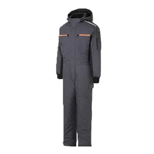 Winter Gele Hoge Zichtbaarheid Beste Werkkleding Dragen Overall Uniform Voor Mannen Werkoverall