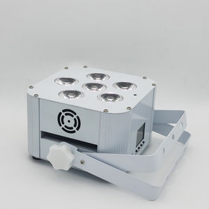 6 en 1 alto brillo 6x18W inalámbrico LED Par luz Uplights batería inalámbrico WIFI Control Par luz para comedor boda - Product Image 2