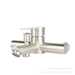 ก๊อกน้ำฝักบัวสามทาง Tenglida Pearl ผลิตจากสแตนเลส 304 พร้อมวาล์วเซรามิก ชุดก๊อกผสมอ่างอาบน้ำ - Product Image 5