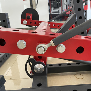 Smith cao cấp tấm nạp cực chèo thuyền máy huấn luyện viên hiệu quả sức mạnh thiết bị đào tạo ngực tập luyện ngồi kim loại phòng tập thể dục - Product Image 2