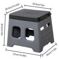 Léger Portable 57464D # toilette Mobile pliable PP matériel toilette pour Camping randonnée caravane piscine fête pique-nique pour l'extérieur