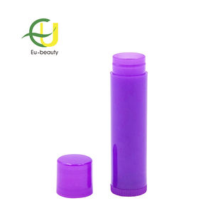 بسعر الجملة 5-5 غ فارغة مستديرة أرجواني أصفر أزرق أسود وردي أخضر شفاه بلاستيكية عبوة - Product Image 2