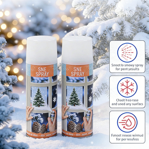 Spray Neve Istantaneo di Alta Qualità per Feste, Spray Neve Artificiale per Albero di Natale, per Eventi e Celebrazioni Festive - Product Image 1
