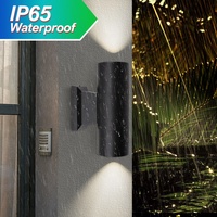 USA Warehouse LT2602 Laiton moulé sous pression Bronze antique Porche extérieur haut et bas Applique murale pour l'éclairage des balcons du couloir
