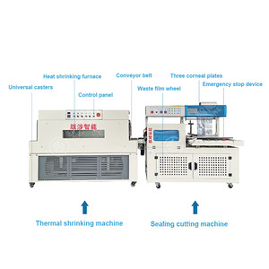 Máy Đóng Gói Màng Co Dạng L Dọc Tự Động Máy Đóng Gói Ống Dẫn Nhiệt - Product Image 3