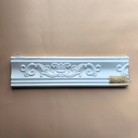 Moulures couronnées à prix compétitif Couronne en mousse EPS blanche/or/argent corniches décoratives pour plafond en polystyrène