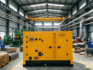 Groupe électrogène diesel silencieux 100 kVA 200 kVA, alternateur insonorisé, générateur électrique triphasé - Product Image 1