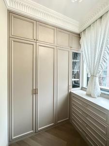 Balom personalizzabile moderno guardaroba francese durevole in legno Freestanding <span class=keywords><strong>cabina</strong></span> <span class=keywords><strong>armadio</strong></span> camera da letto con MDF <span class=keywords><strong>porte</strong></span> rivestite a <span class=keywords><strong>specchio</strong></span> - Product Image 2