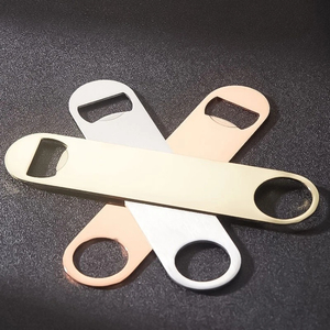 Abridor de Botellas Plano de Acero Inoxidable al por Mayor para Bar, Cocina y Fiestas, Herramienta para Abrir Botellas de Cerveza - Product Image 6