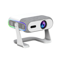 Proyector XNANO HA116 con Enfoque Automático y Luces de Colores, Portátil, para Diversos Usos, Mini Proyector, Compatible con Logotipo Personalizado