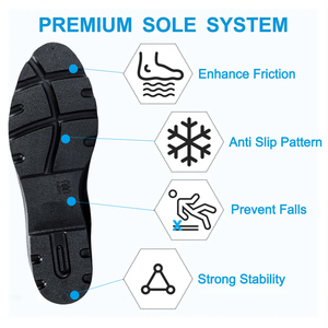 รองเท้าบูทยางกันฝนผู้หญิงขายส่ง ดีไซน์สะท้อนแสงแบบกำหนดเอง แบรนด์ รองเท้าบูทเชลซีกันน้ำ ไซส์ใหญ่ แฟชั่น รองเท้าบูทกันฝน - Product Image 4