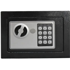 Caja Fuerte Electrónica Pequeña de Acero para el Hogar, Personalizada, con Contraseña - Product Image 1