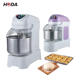 Heavy duty 10kg 25kg 50kg 50l 20l industrial pizza bread flour mix commercial spiral dough mixer machine prices maker for bakery