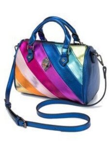 <span class=keywords><strong>Sac</strong></span> bandoulière matelassé style Kurt Geiger avec tête d'aigle - Mini <span class=keywords><strong>sac</strong></span> à bandoulière color block avec chaîne et embellissement en cristal, tendance - Product Image 5