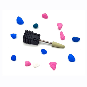 Embout de polissage en silicone pour ponceuse à ongles, outil de manucure et pédicure pour l'élimination des peaux mortes et le polissage des cuticules - Product Image 3