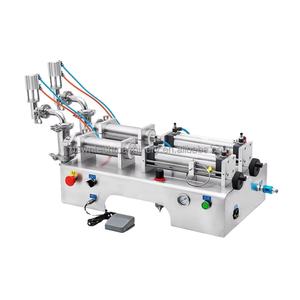 เครื่องบรรจุแบบหัวคู่สำหรับแชมพู เจล น้ำ ไวน์ น้ำส้มสายชู น้ำผึ้ง นม น้ำมัน เครื่องดื่ม น้ำหอม น้ำยาซักผ้า ซอสมะเขือเทศ เนยถั่ว - Product Image 1