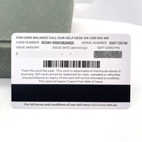Individuell Bedruckte QR-Code Barcode Geschenkkarten aus Kunststoff PVC mit Hico Loco Magnetstreifen